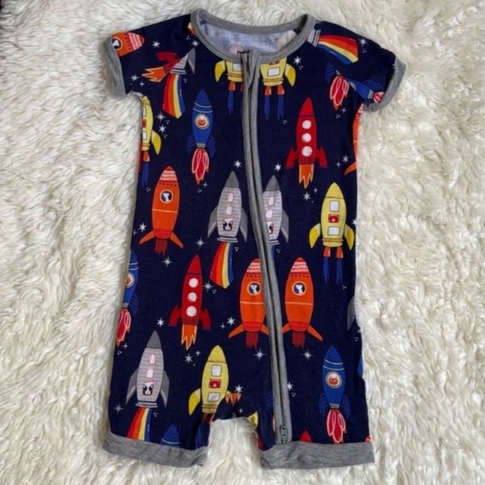 Little Sleepies Space Explorer Shorty Zippy 12-18